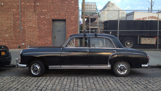 Take A Break And Relax With A Little Old Mercedes